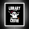 RGB Neon Library Sign with Customizable Color Changing LED Lighting