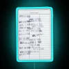 RGB Neon Sign for Book Lovers and Library Card Enthusiasts Everywhere