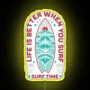 RGB Neon Sign for Surfing Themed led Designs and Decorations