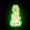 Golden Doodle Rainbow LED Neon Sign for Home Decor Inspiration