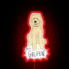 Golden moments in life shine bright with vibrant colorful doodle glow.