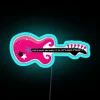 Motivational neon sign with vibrant RGB colors for inspired spaces