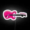 Personalized Inspirational LED Rock Sign with Vibrant Rainbow Neon Colors