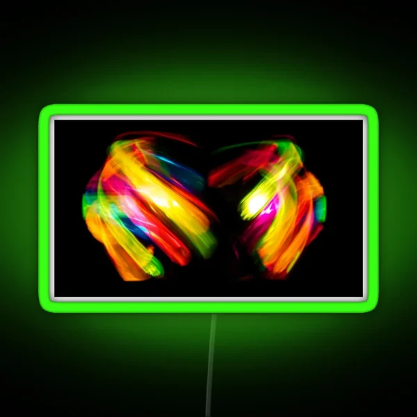 Light Fingers RGB Neon Sign