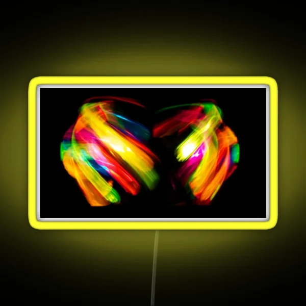Light Fingers RGB Neon Sign
