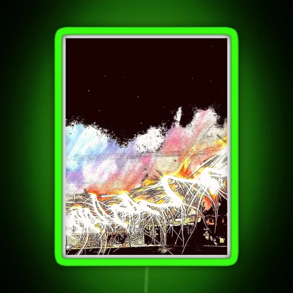 Light Graffiti RGB Neon Sign