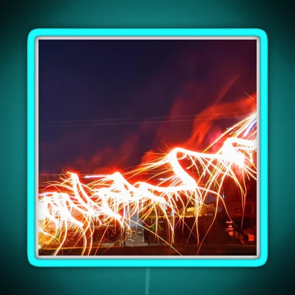 Light Graffiti RGB Neon Sign