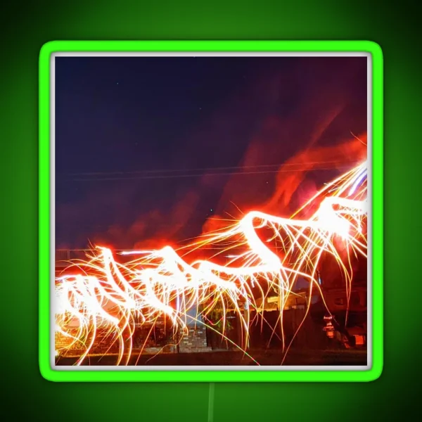 Light Graffiti RGB Neon Sign