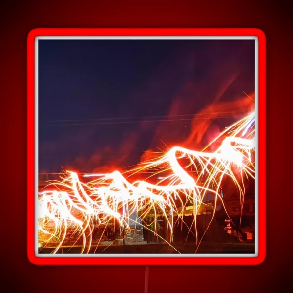 Light Graffiti RGB Neon Sign
