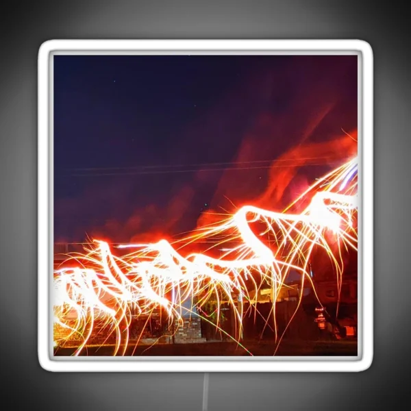 Light Graffiti RGB Neon Sign