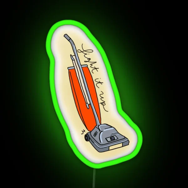 Light It Up Vacuum Crescent City RGB Neon Sign
