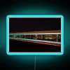 Neon Lighted Sign for Light Rail Trail Enthusiasts Adventure Vibes Only