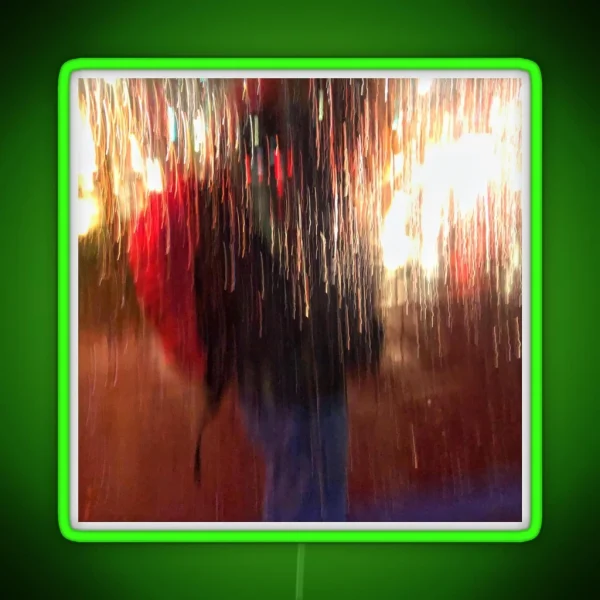 Light Rain RGB Neon Sign