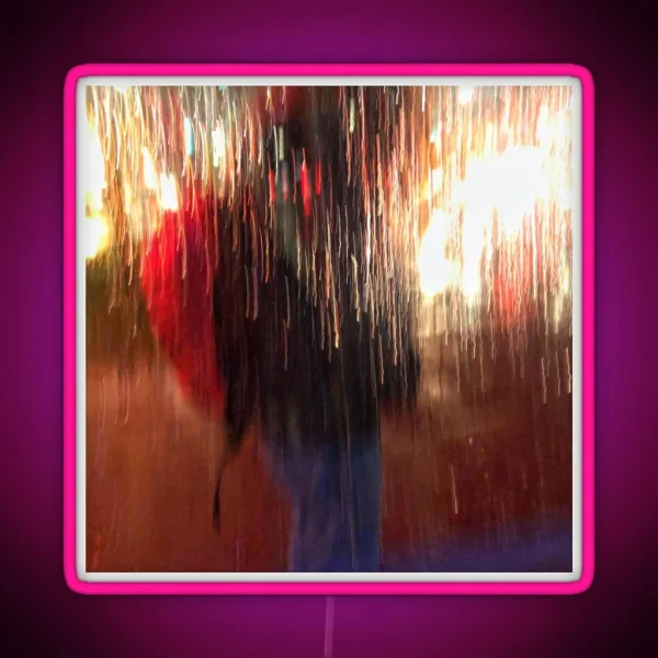 Light Rain RGB Neon Sign