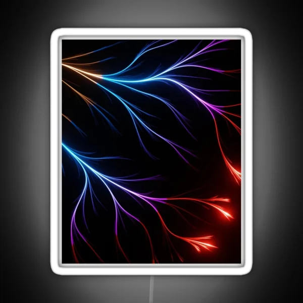 Light Rays RGB Neon Sign
