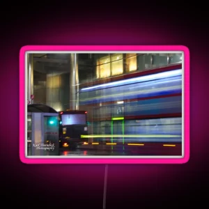 LIGHT TRAIL 1 CANARY WHARF RGB Neon Sign