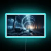 Eye-catching, High-Resolution Neon Sign with Vibrant RGB Color Lighting Display