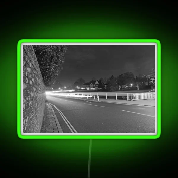 Light Trails Lindfield Pond RGB Neon Sign