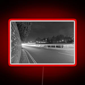 Light Trails Lindfield Pond RGB Neon Sign
