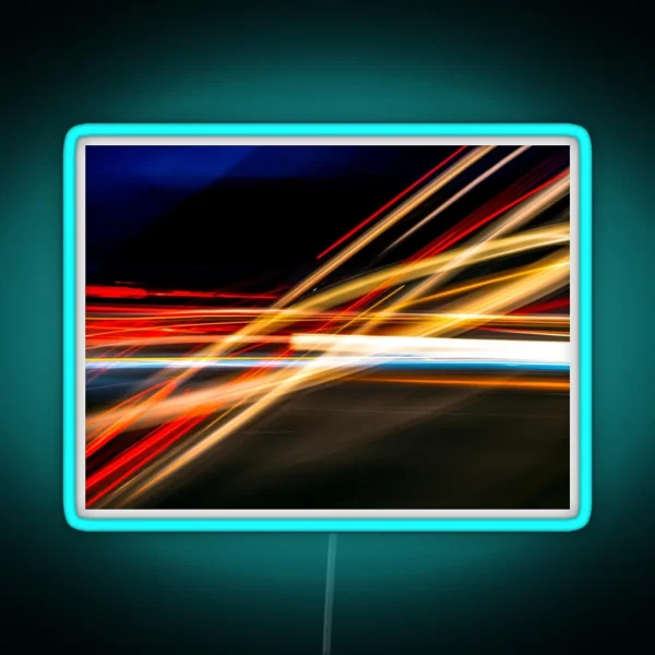 Light Trails RGB Neon Sign