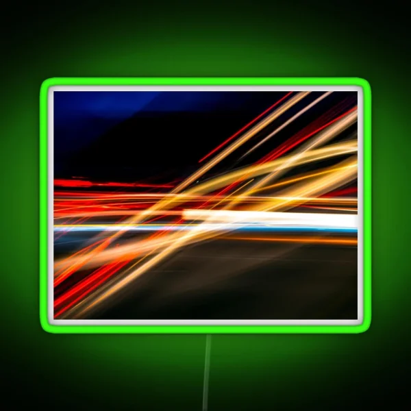 Light Trails RGB Neon Sign