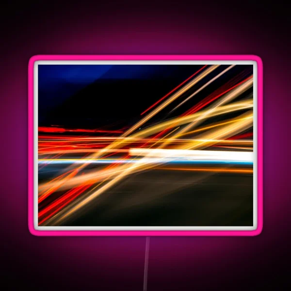 Light Trails RGB Neon Sign