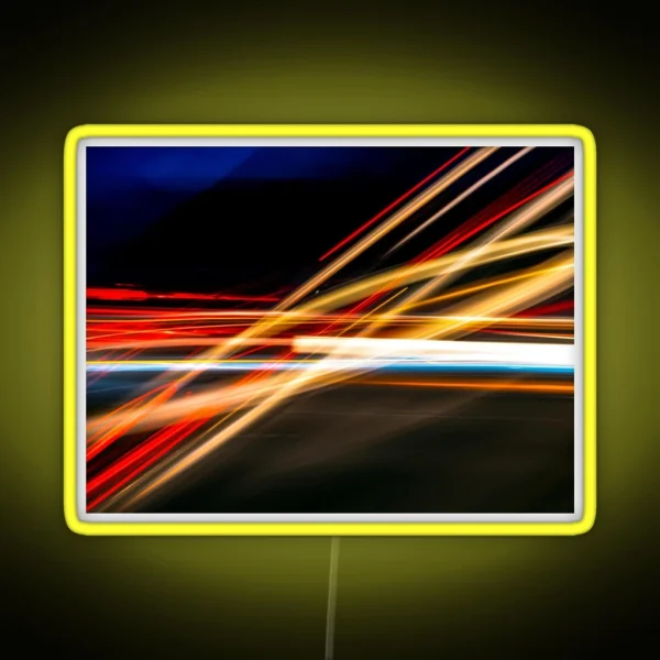 Light Trails RGB Neon Sign