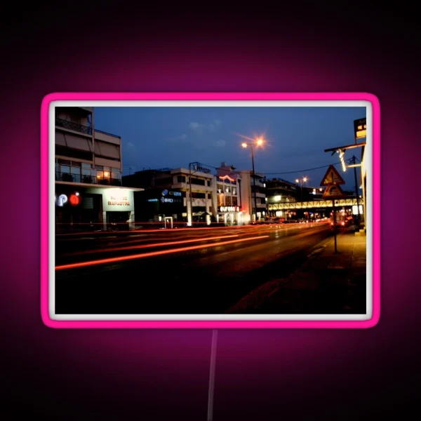 Light Trails RGB Neon Sign