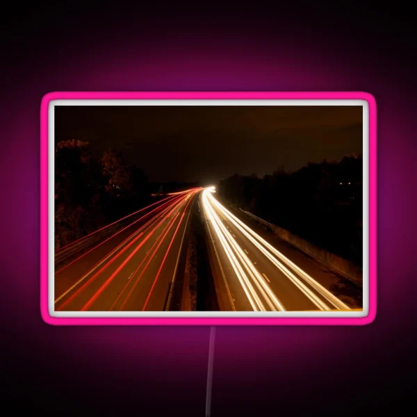 Light Trails RGB Neon Sign
