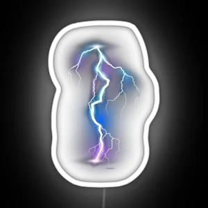 Lightning Lightning Thunderstorm RGB Neon Sign