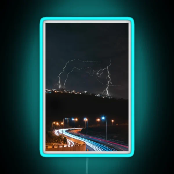 Lightning RGB Neon Sign