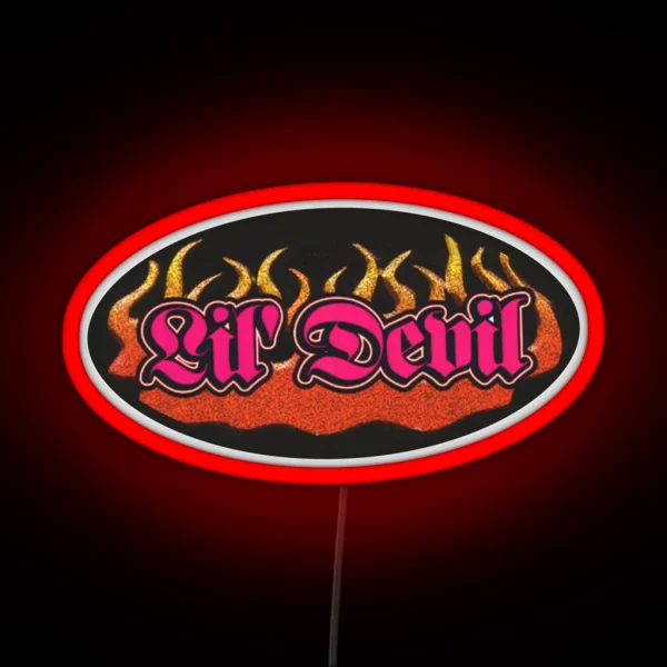 Lil Devil RGB Neon Sign