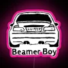 Lil Peep and Lil Tracy inspired Beamer Boy car themed sign
