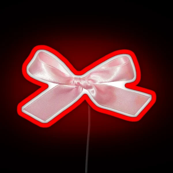 Lil Pink Bow RGB Neon Sign
