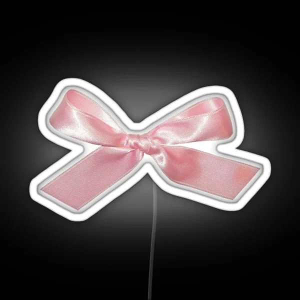 Lil Pink Bow RGB Neon Sign