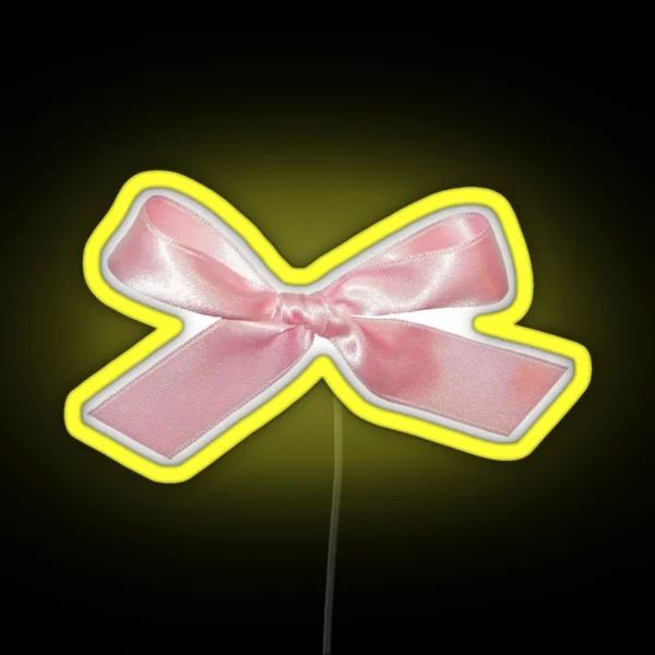 Lil Pink Bow RGB Neon Sign