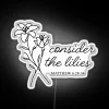 Brightening any space with inspirational lily-inspired feminine scripture quotes