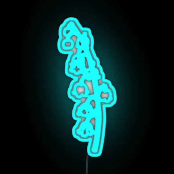 Lily Of The Valley RGB Neon Sign