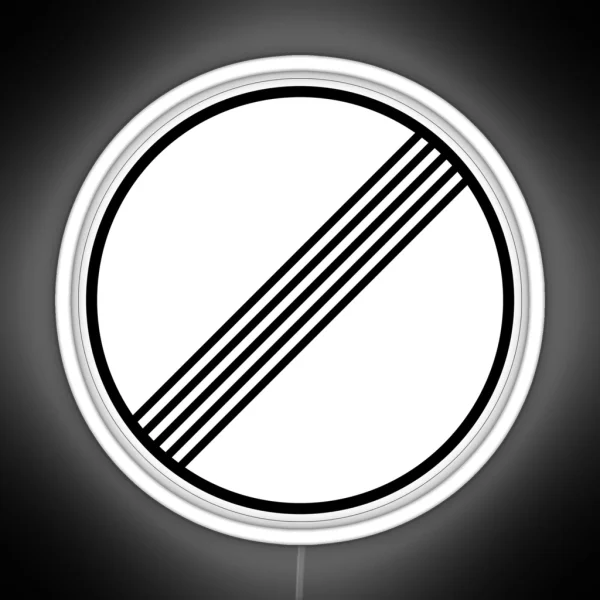 Limits No Longer Apply Autobahn Sign RGB Neon Sign
