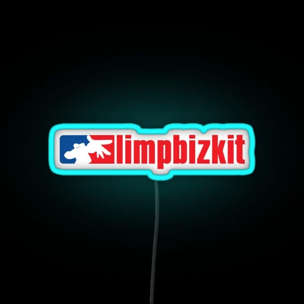 Limp Bizkit Rapcore Logo RGB Neon Sign