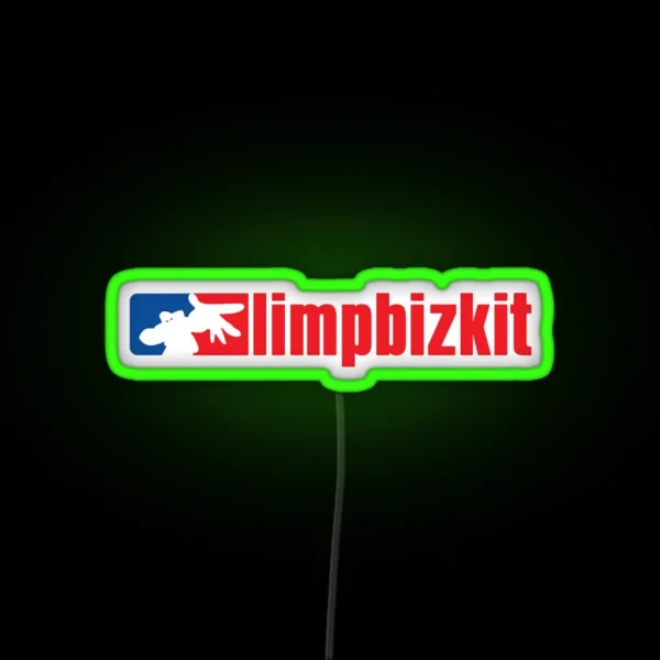 Limp Bizkit Rapcore Logo RGB Neon Sign