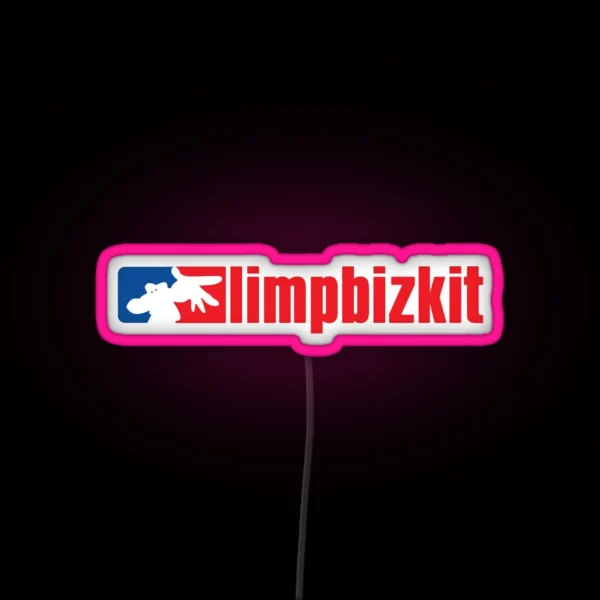Limp Bizkit Rapcore Logo RGB Neon Sign