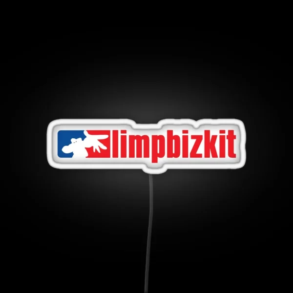 Limp Bizkit Rapcore Logo RGB Neon Sign