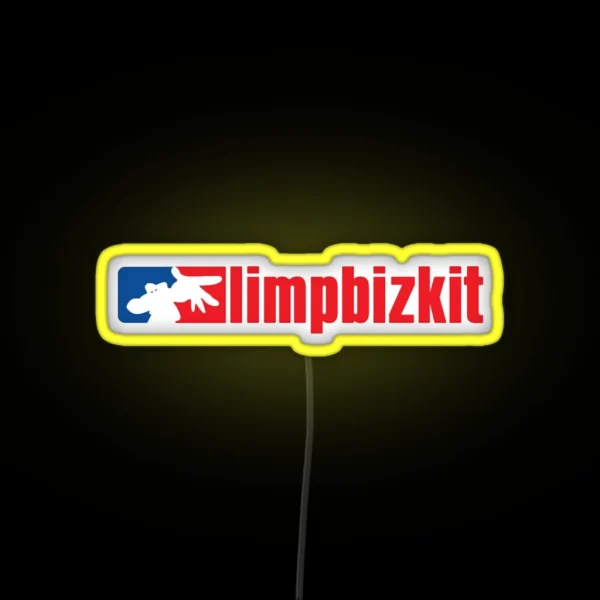 Limp Bizkit Rapcore Logo RGB Neon Sign