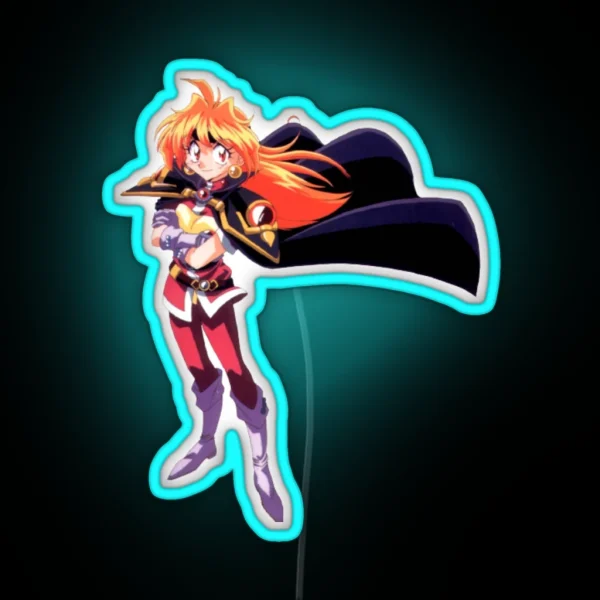 Lina Inverse From The Slayers Anime RGB Neon Sign