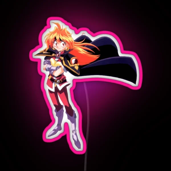 Lina Inverse From The Slayers Anime RGB Neon Sign