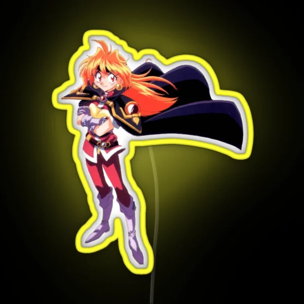 Lina Inverse From The Slayers Anime RGB Neon Sign