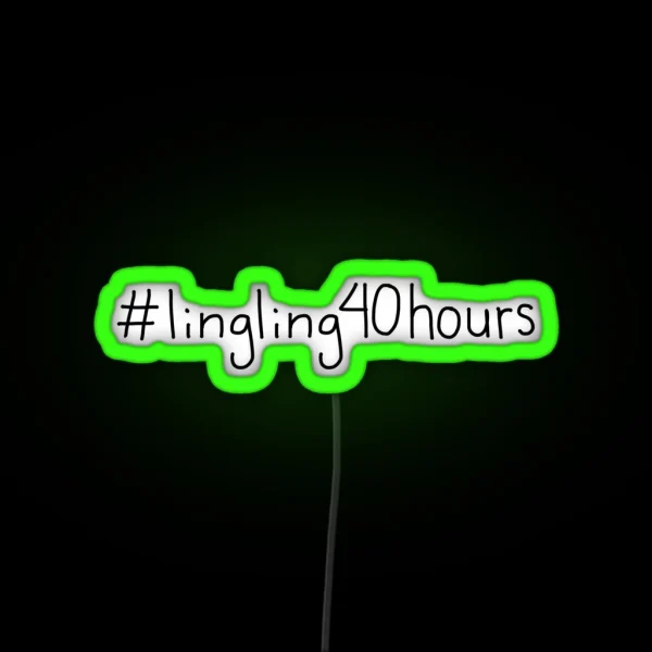 Lingling40hours RGB Neon Sign