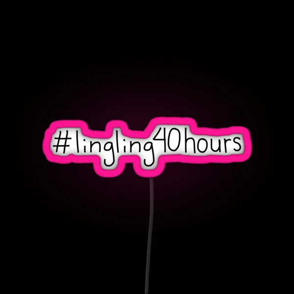 Lingling40hours RGB Neon Sign