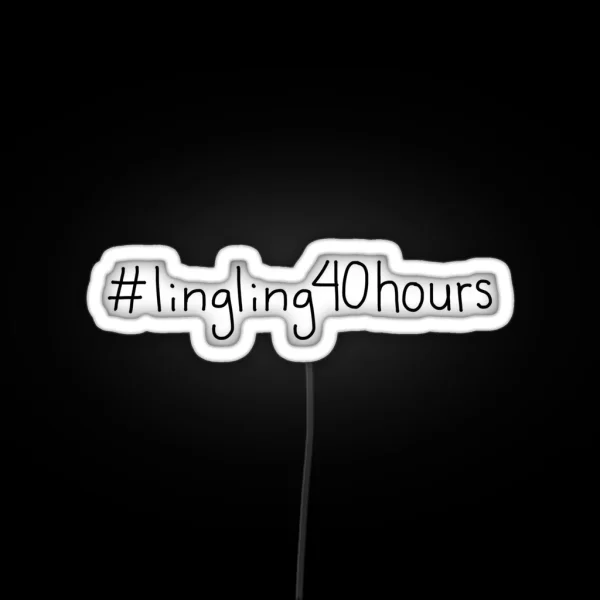 Lingling40hours RGB Neon Sign
